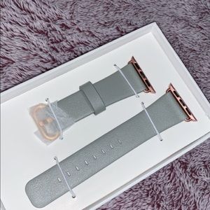 Gray Apple Watch band